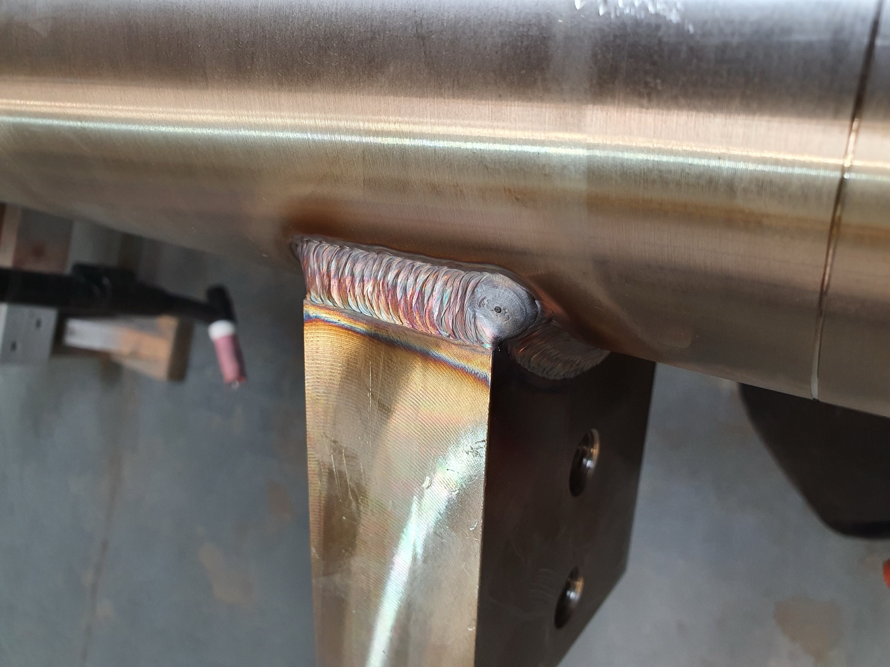Certified welded pipework